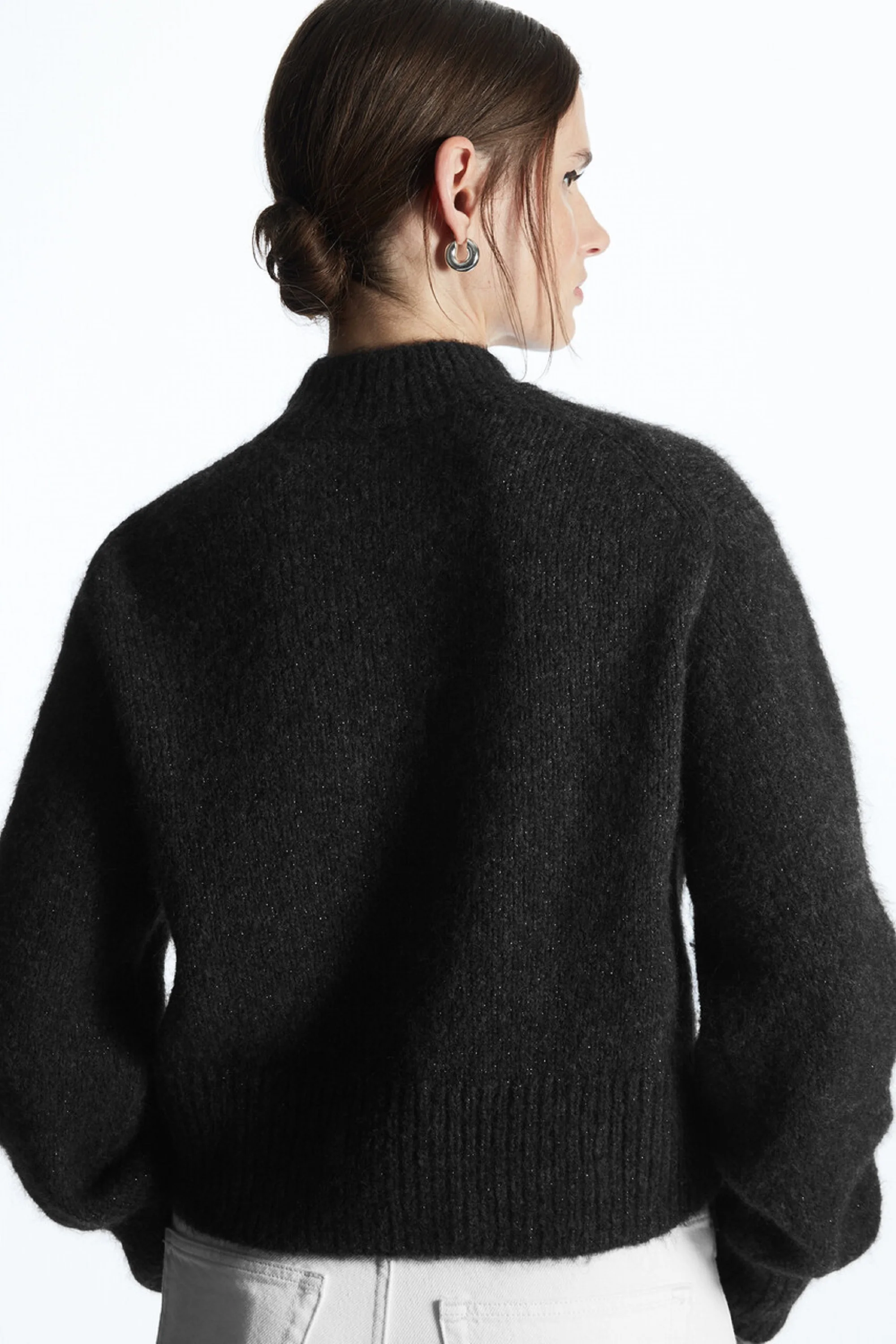 Ethereal  2023  winter new style of Short wool blend soft daily commuter sweater