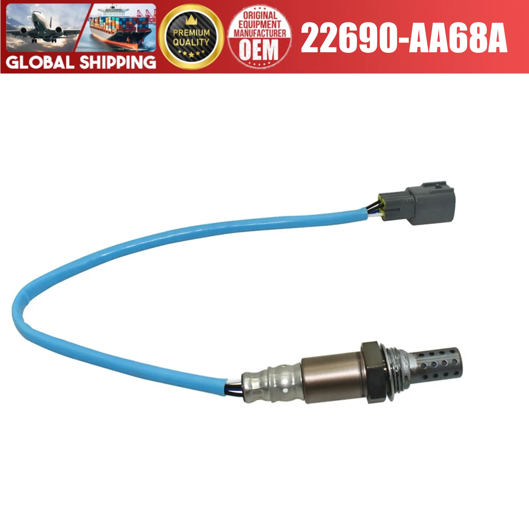 Nouveau capteur d'oxygène arrière 22690-AA68A pour Subaru Forester Impreza Legacy Outback 05-20