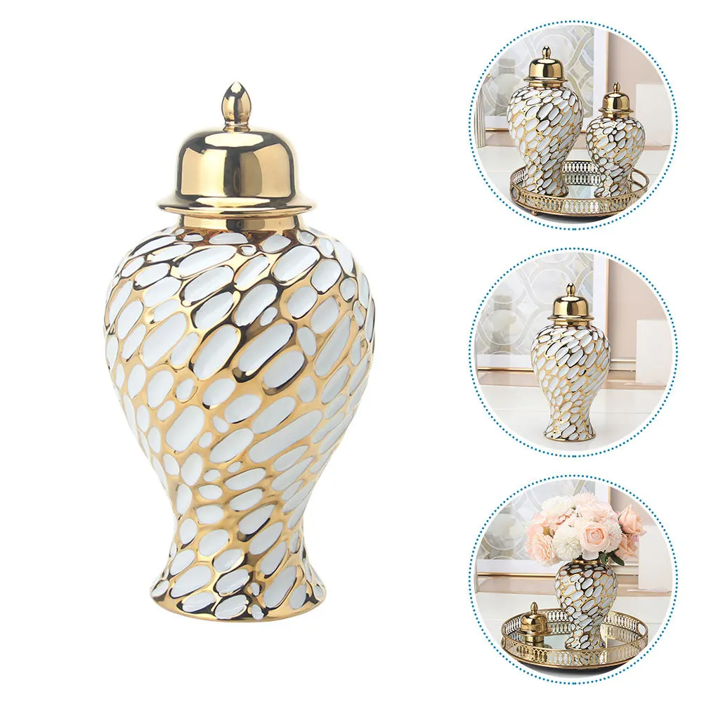 

Ceramic Flower Vase Large Neutral Home Decor for Living Room Table Centerpiece Modern Farmhouse Shelf Decorative Vase