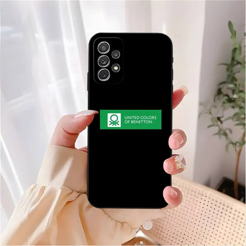 Clothing Brand Benetton Phone Case For Samsung S22Ultra S22 S30 S21 S20 S10 E Plus Ultra Lite S21Fe S9Plus Fundas Shell Cover