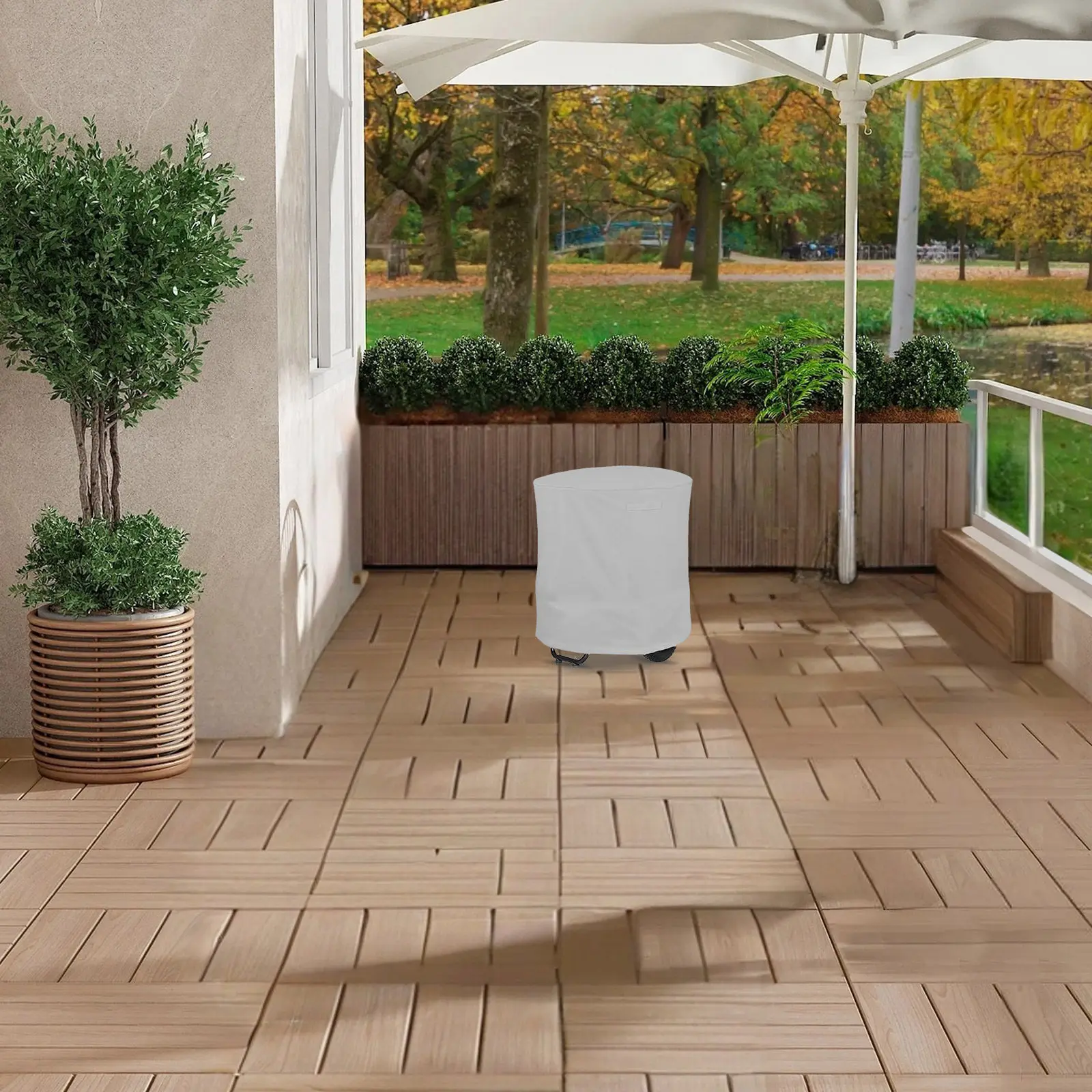 

Чехол для измельчителя древесины из ткани Оксфорд, водонепроницаемый, сверхпрочный, защитный, для уличного использования, для мульчера, защитный экран для сада