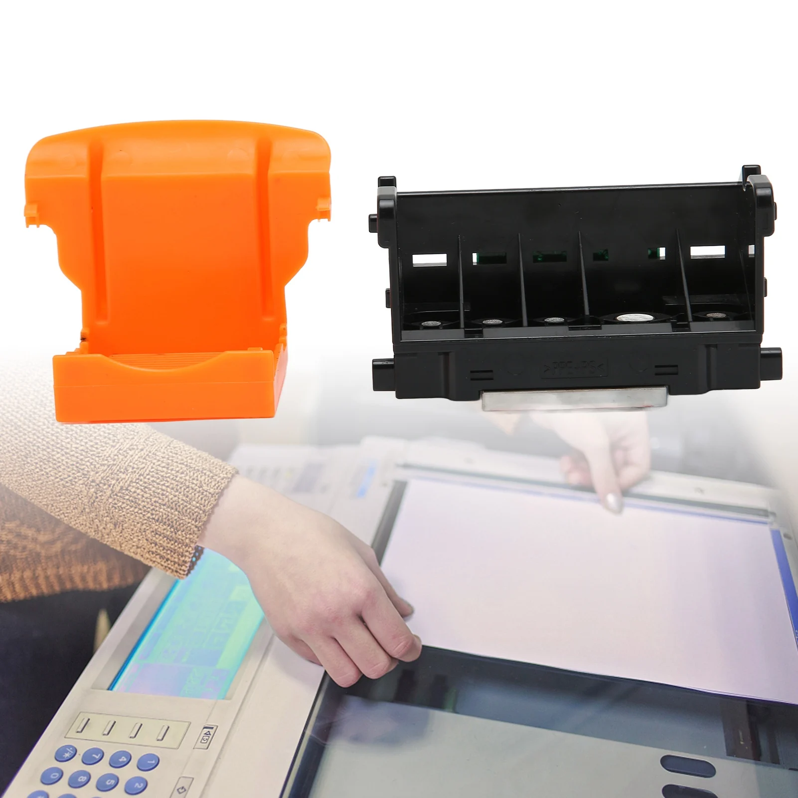 Print Head Single Black Stable Printer Accessory with Protective Cover for IP4600 IP4680 IP4700 IP4760 MP630 MP640 Printer Head