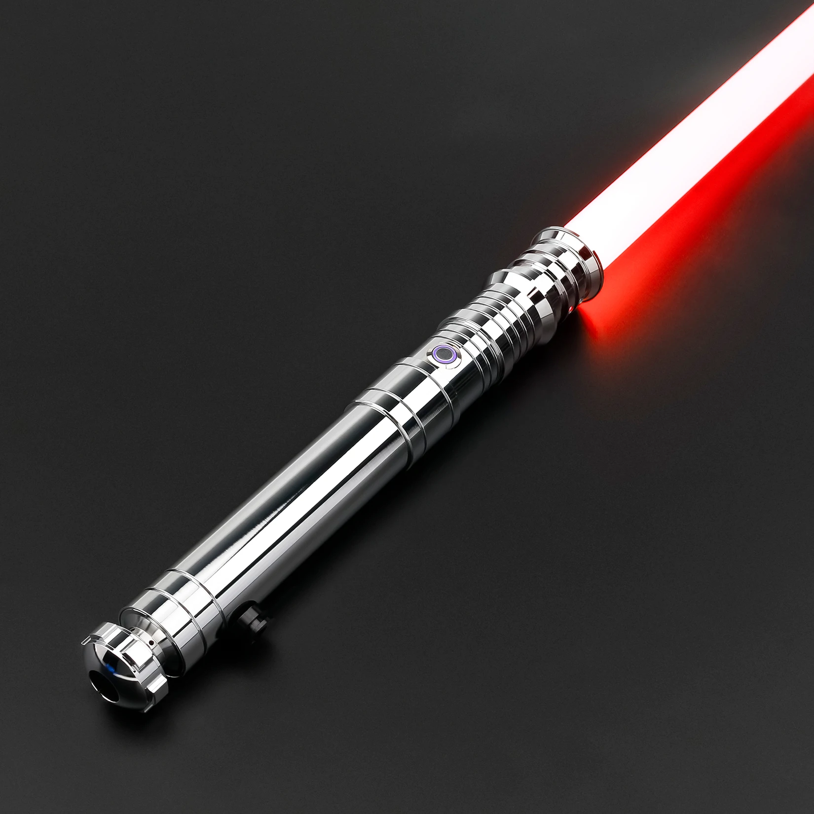 TXQSTUDIO Lightsaber Smooth Swing Metal Hilt Lightsaber LED Blade Bluetooth Control Colors Change Cosplay Toys Sword Gift