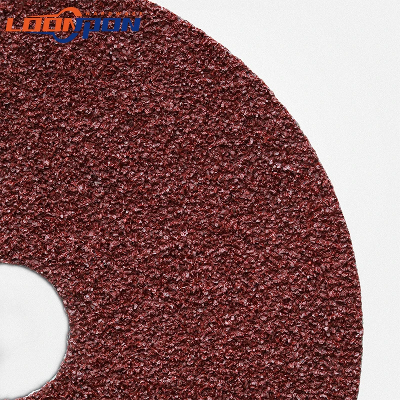 5 Inch Resin Fiber Disc Grinding Sanding Discs with 5/8\