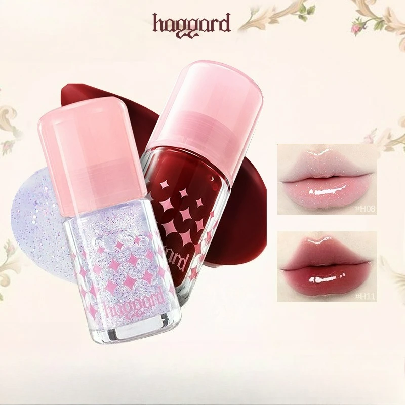 Haggard EMO Monster Series Multi-Use Lip Cream Velvet Finish Creamy Soft-Focus Effect&Natural Water Light Lip Gloss Makeup