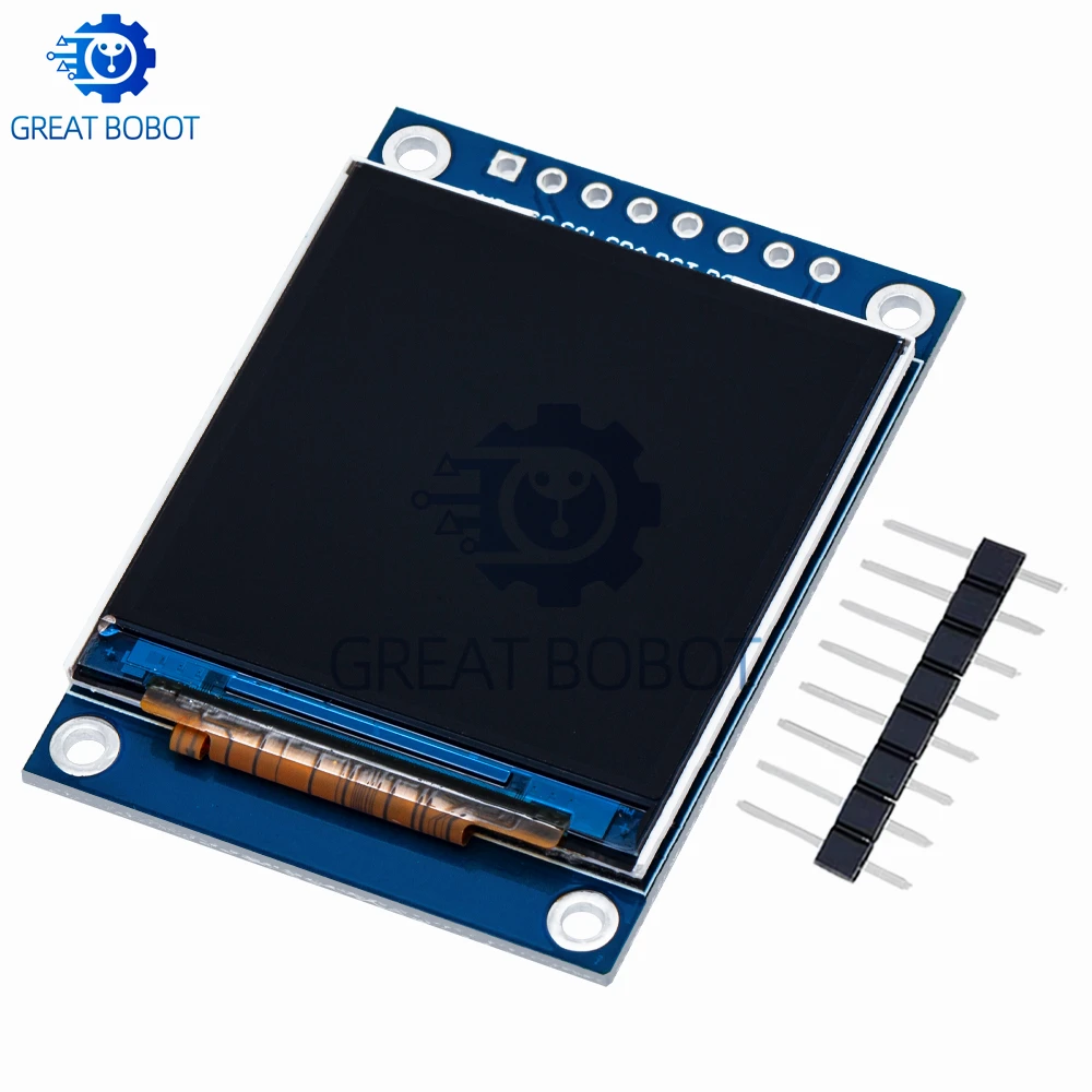 1-2PCS 1.54 Inch (1.54") Full-Color TFT IPS LCD Module: 240x240 HD, ST7789 Driver, SPI Interface – For Arduino