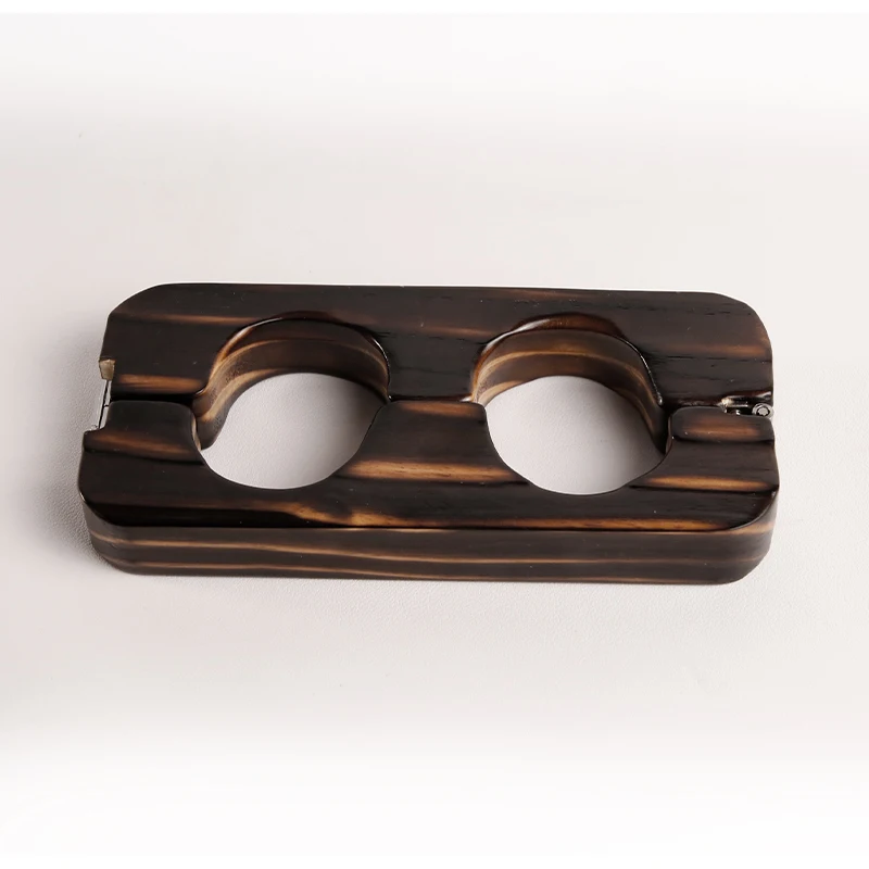 LILUPLAYProps Quick Self Bondage Wooden Handcuffs,Couples Adult Toys and Hobbies,Used for Slave Cosplay Bedroom Escape Challenge view 3
