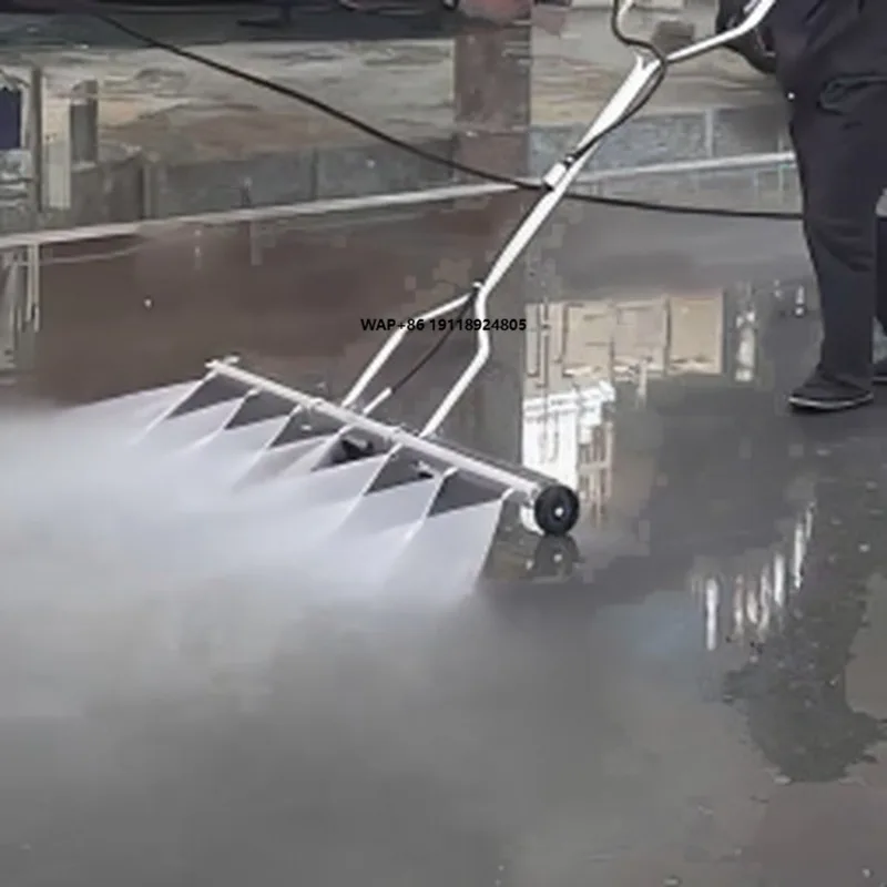 

New Heavy Duty Electric Ground Pressure Washer 4000psi Cold Water Cleaning 25HP for Car Wash Shop and Flat Surface Cleaning