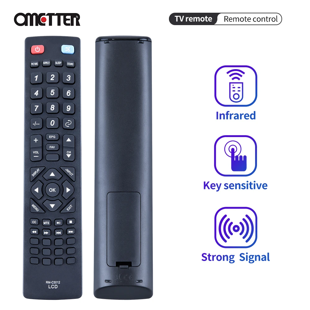 RM-C3012 telecomando sostitutivo Commander adatto per JVC TV LT-42UE75 LT-55EM76