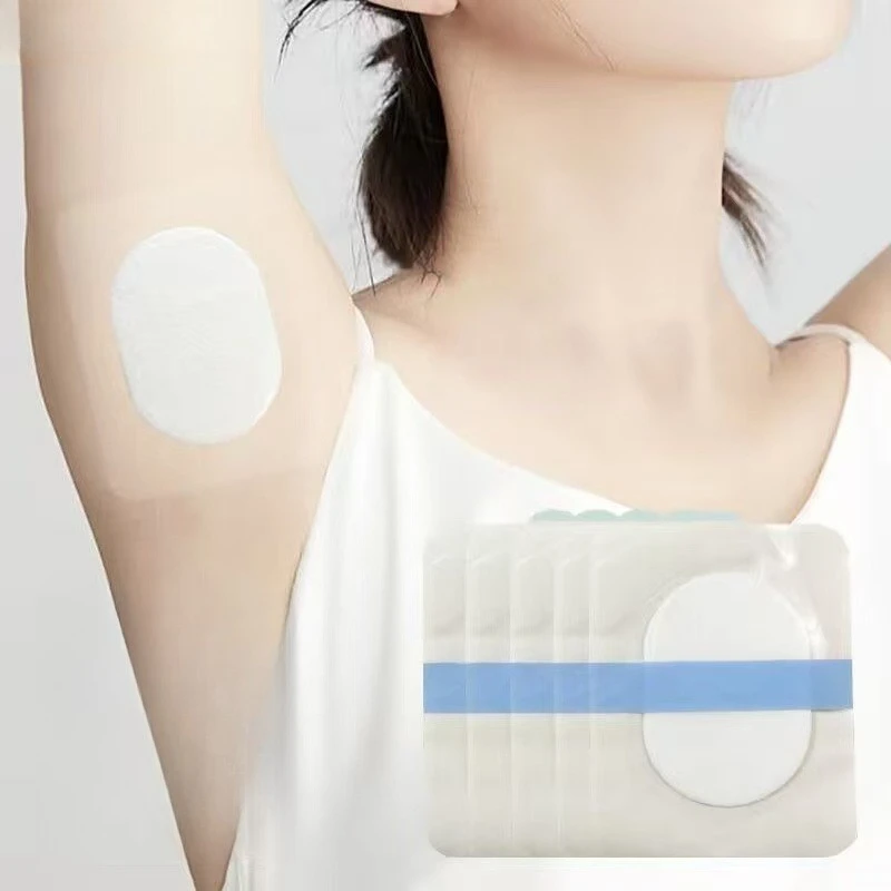 1PCS Disposable Underarm Anti Sweat Patch Built-in Absorbent Cotton Pad Invisible Transparent Sweat Absorbing Patch Summer