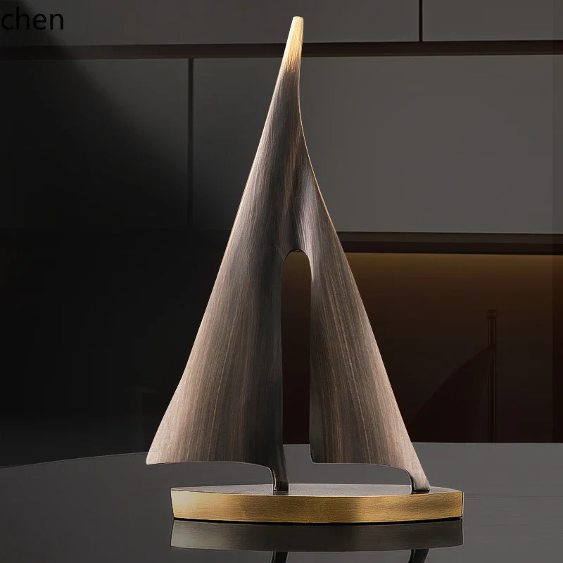 YFY  Smooth Sailing Ornament Light High-end Home Living Room Wine High-end Office Desktop