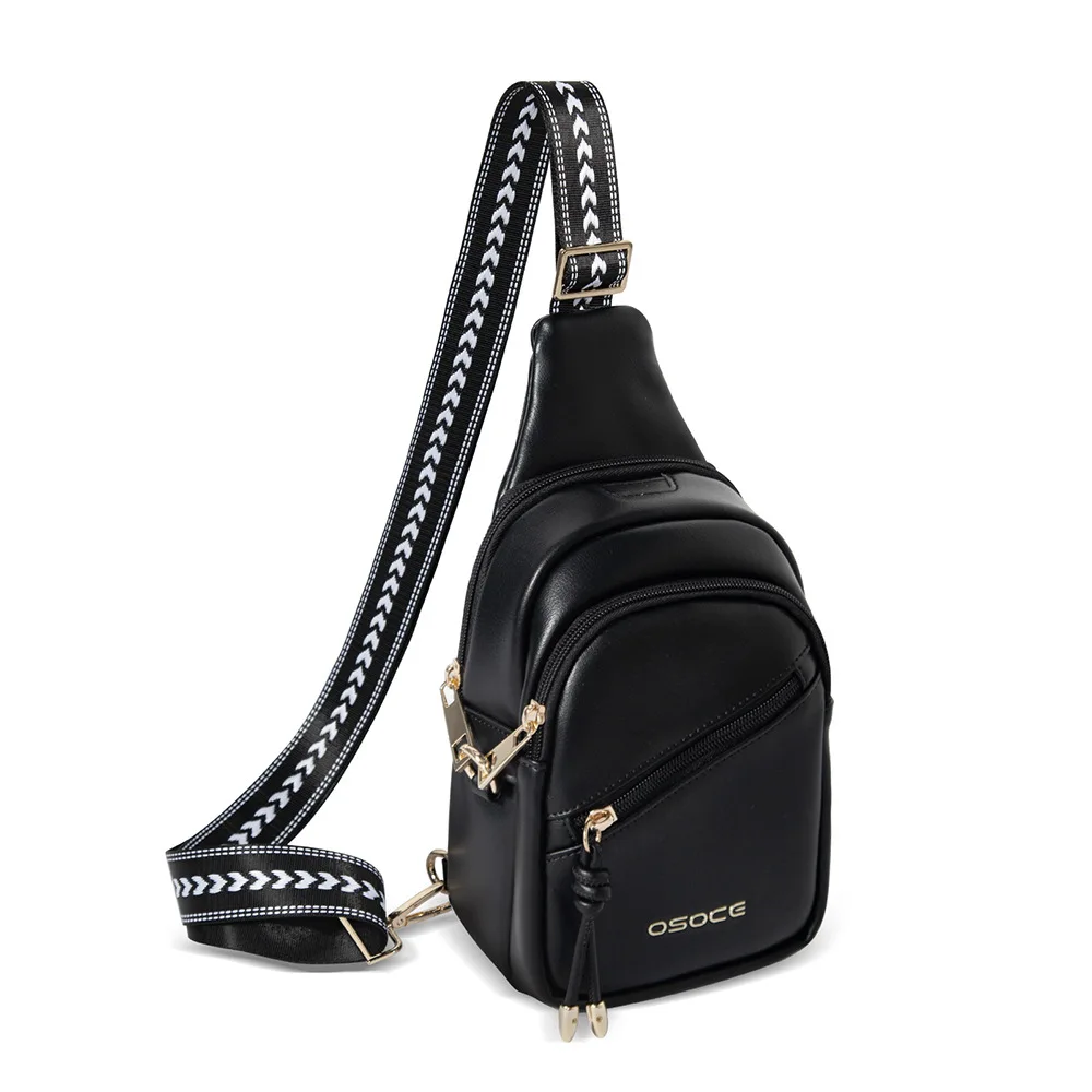 

2025 New High-end Chest Bag, Trendy And Fashionable Men's Shoulder Bag, Women's Light Luxury Makeup Bag, Dopamine Crossbody Bag