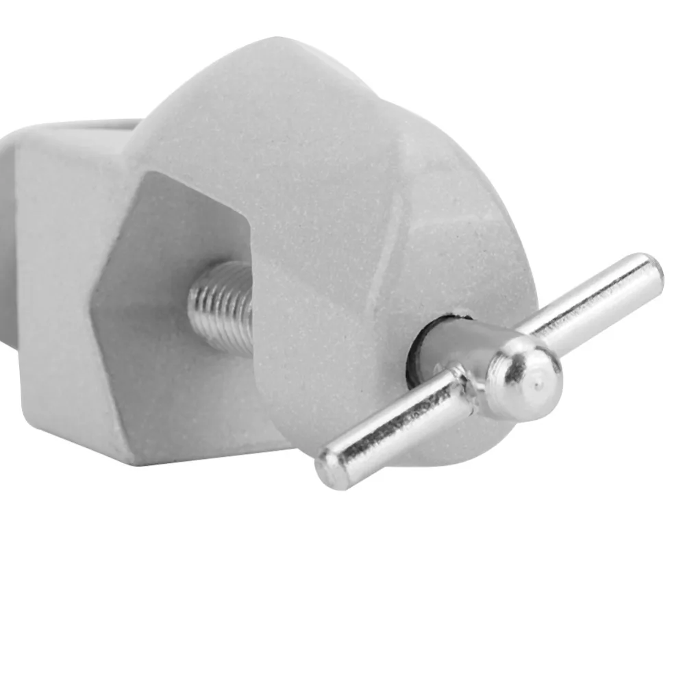 Metal Laboratory Cross Clamp Cross Shape Large Size German Style Double Top Clamp Silver Double Top Lab Retort Stand Holder