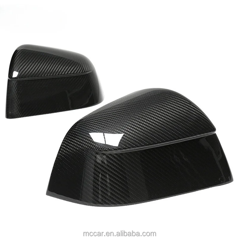 

Advanced Material Rearview Mirror Cover Suitable For Model Y Renewal Y Modification Dry Carbon Fiber Rearview Mirror Cover