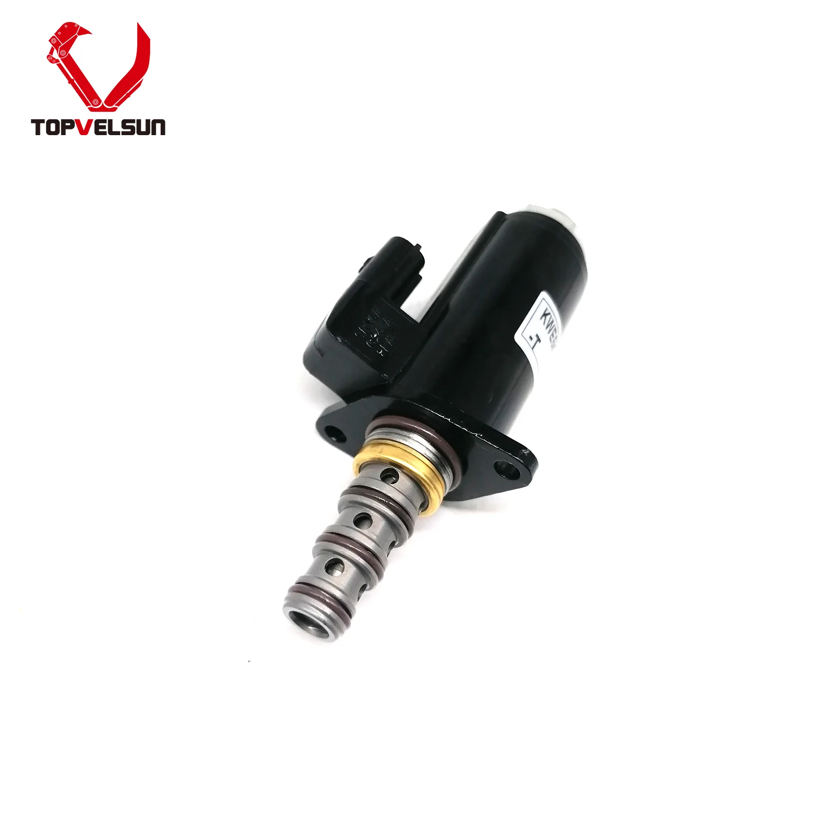 TOPVELSUN YT35V00013F1 Safety Lock Solenoid Valve KWE5K-31/G24DA50 Solenoid Valve Fits for Kobelco SK-6E SK200 SK200-6E SK230-6E