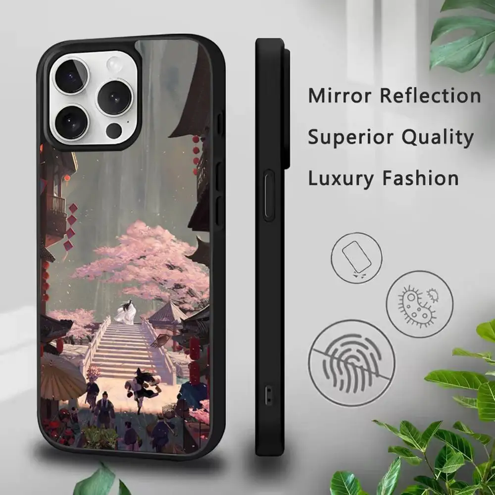 حافظة هاتف مو داو زو شي لهاتف آيفون 17,16,15,14,13,12,11,Pro,Max,Plus,Mini,SE4,E شحن لاسلكي Magsafe مغناطيسي #3