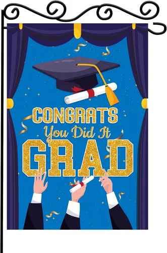 Class of 2025 Congrats Grad Garden Flag - 12x18