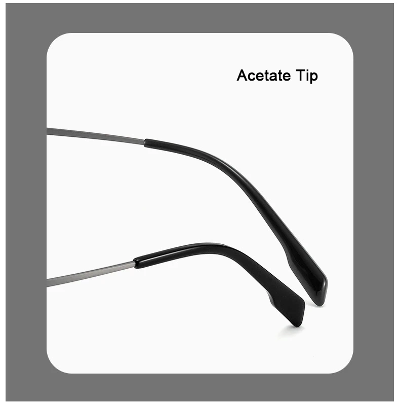 Luxury Brand Replica Acetate & Pure Titanium Glasses Large Size 155mm Big Face Ultra-light Eyeglass Unisex Ox Horn Grain Frame
