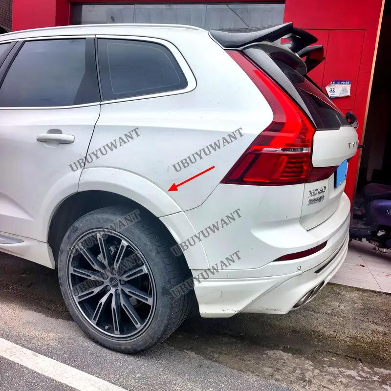 For Volvo XC60 GEN 2 2018-2025 10 PCS High Quality Auto Mudguards Car Fender Wheel Eyebrow Protector Wheel Arch Trim Strip