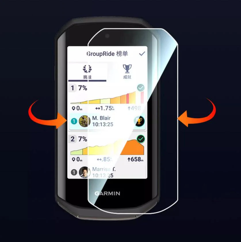 3pcs TPU Soft Clear Screen Protector Cover Protective Film For Garmin Edge 1050 Bike GPS Bicycle Cycling Computer Accessories