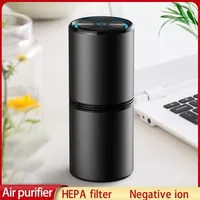 2024 New Xiaomi Youpin Car Air Purifier Negative Ion Generator USB Low Noise Deodorizer Smoke Odor Remover Mi Air Cleaner Home