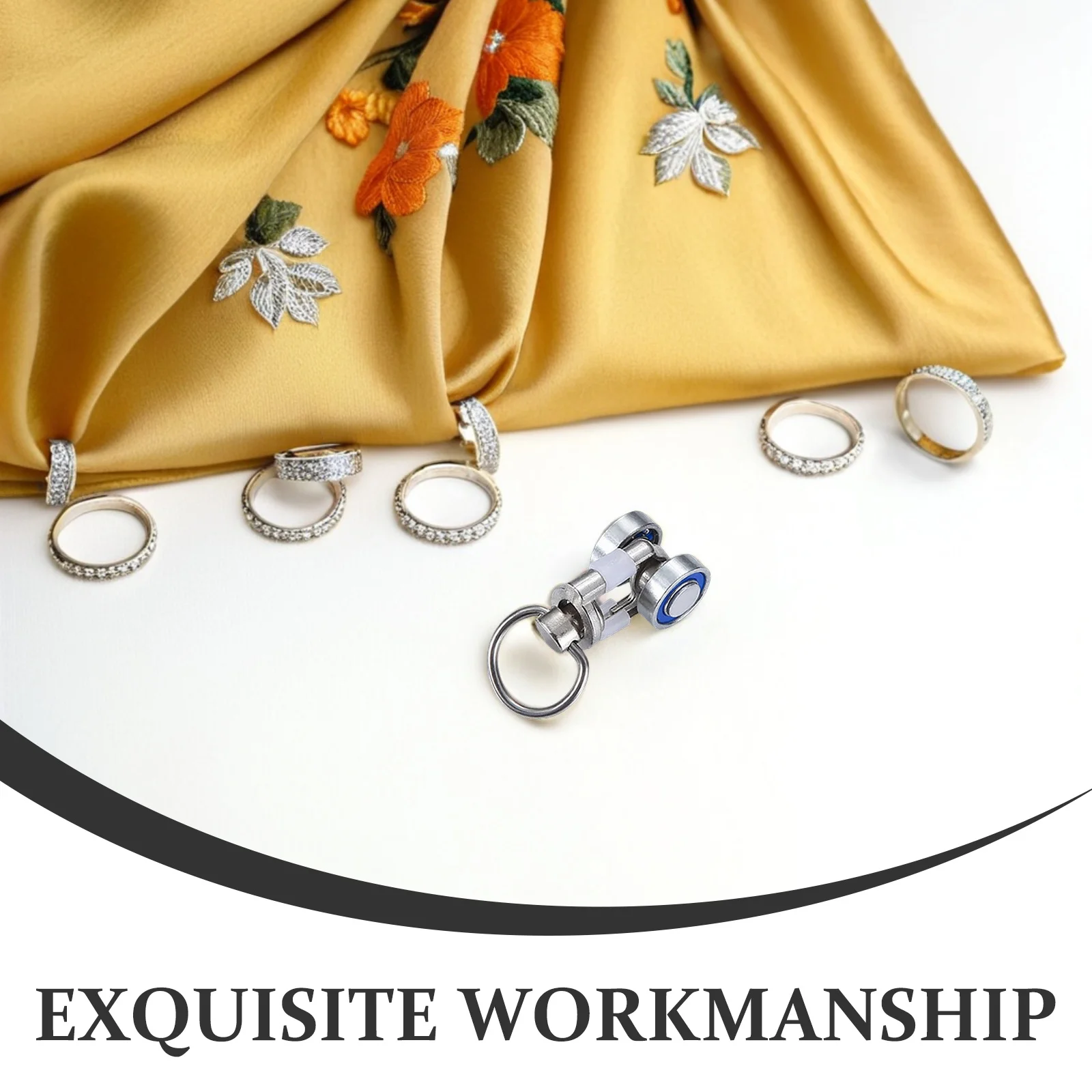 4 قطعة محامل الستارة سقف جبل المسار انزلاق دش المنزلق البلاستيك الفضي #4