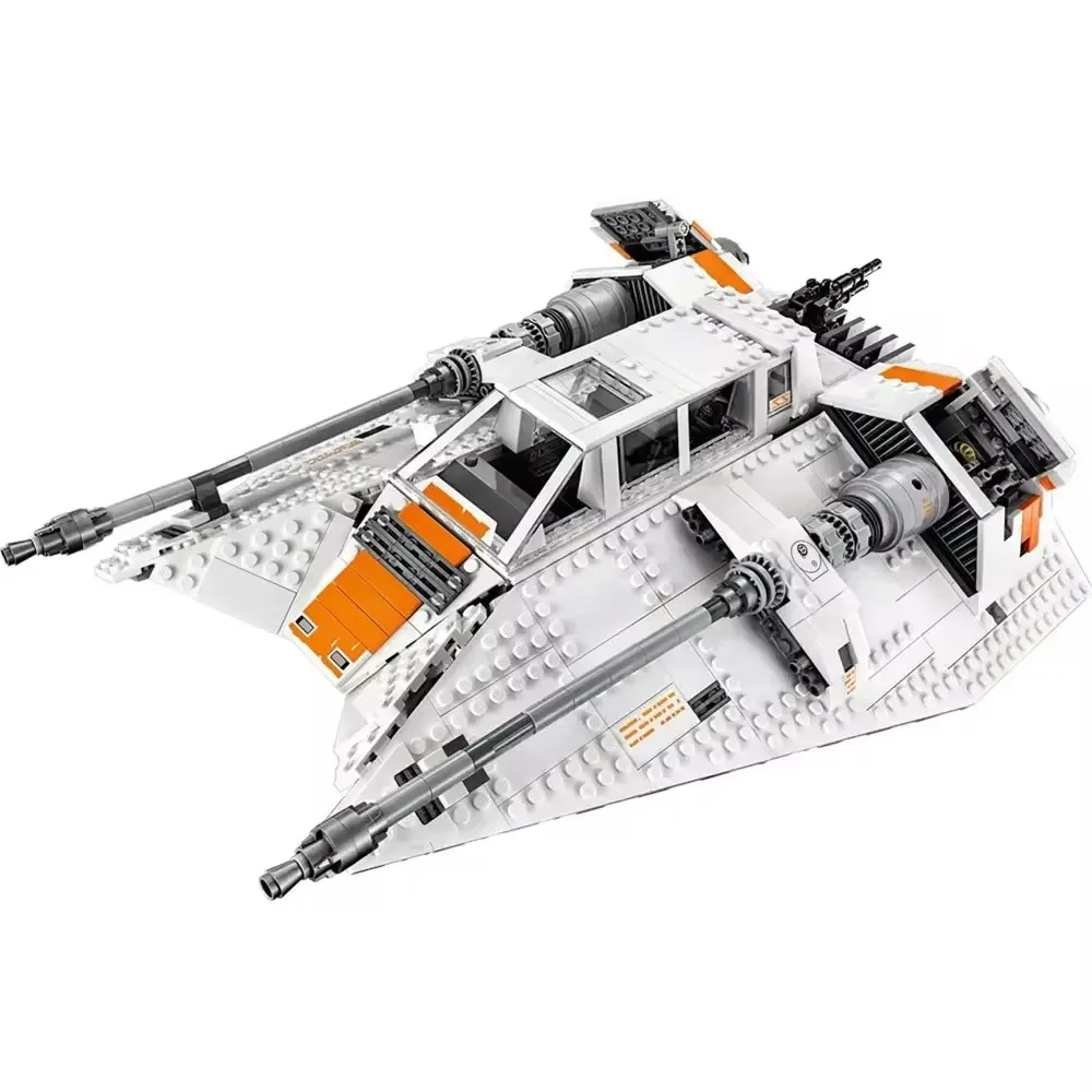 IN STOCK Compatible 75144 1703Pcs Star Plan Speeder Building Blocks Reproduce Snow Battle Fighter Bricks Toys Kid Christmas Gift