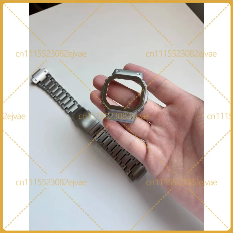 Titanium Alloy Watch Case Band Set for Casio GWBX5600 Lightweight with Logo 70g Free Disassembly Tool view 3