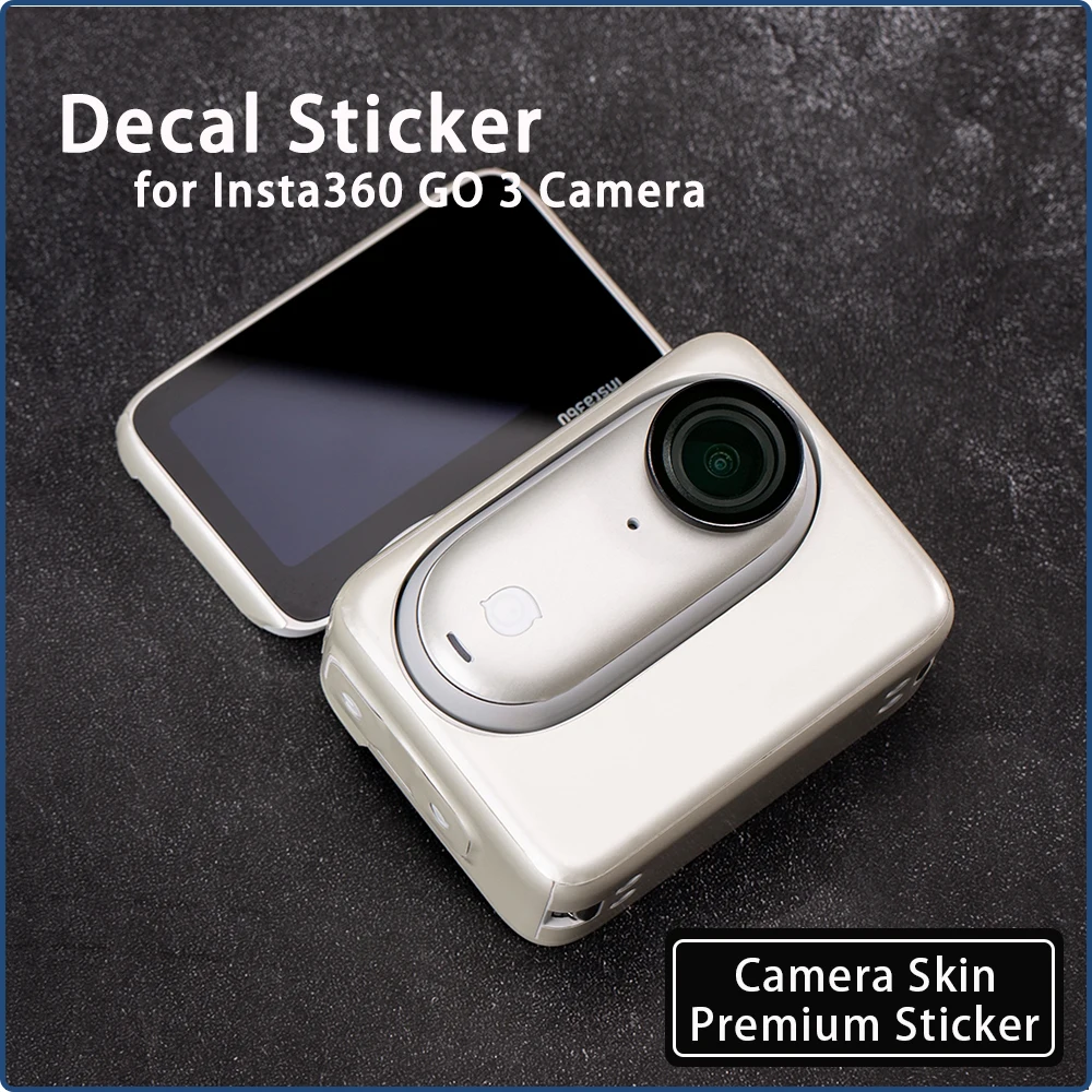 

GO3 Wrap Cover Decal Skin for Insta360 GO 3 GO3 Action Camera Skin GO 3 Protector Cover Film Protective Film Decal Sticker