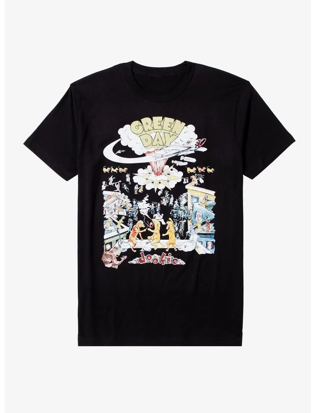 اليوم الأخضر الوردي الفهد طباعة شعار الفرقة الجرافيك الطباعة الصيف والخريف والشتاء الرجال والنساء قصيرة الأكمام تي شيرت عادية