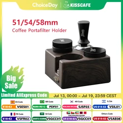 Coffee Tamping Station Stand Portafilter Holder 51MM 54MM 58MM ABS For Delonghi Breville Espresso Accessories Barista Tools