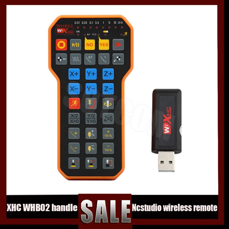Router con maniglia di controllo DSP Weihong WHB02 remoto wireless USB NC Studio per macchina per incisione e taglio CNC