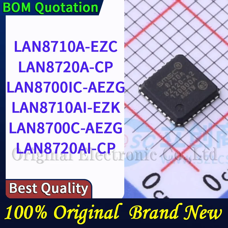 LAN8710A-EZC LAN8720A-CP LAN8700IC-AEZG LAN8710AI-EZK LAN8700C-AEZG PC shell