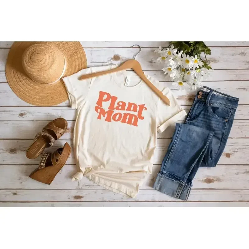 Plant Mom T Shirt Lover Lady Crazy For Her Mama Boho