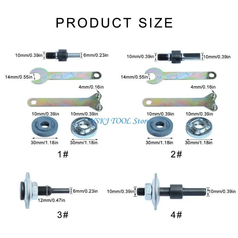 محول عمود الخيوط L8RC Drill Conversion لتعزيز مهمة الطحن والتلميع