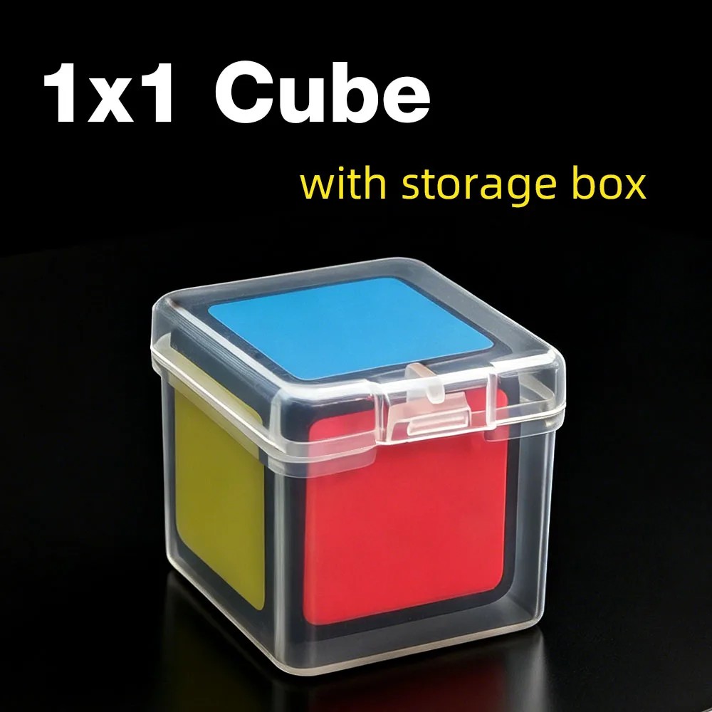 Mini 1x1 Cube Puzzle， Decompression Cube，1x1 Magic Cube Mini Toy, Portable Stress Relief Puzzle Cube for Kids Adults Desk Decor