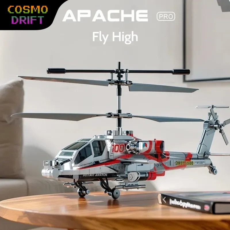 

XK1 Apache RC Вертолет 2,4G Удержание высоты Военная атака Дрон Имитационная модель Имитационная модель Самолет с дистанционным управлением Игрушка для детей