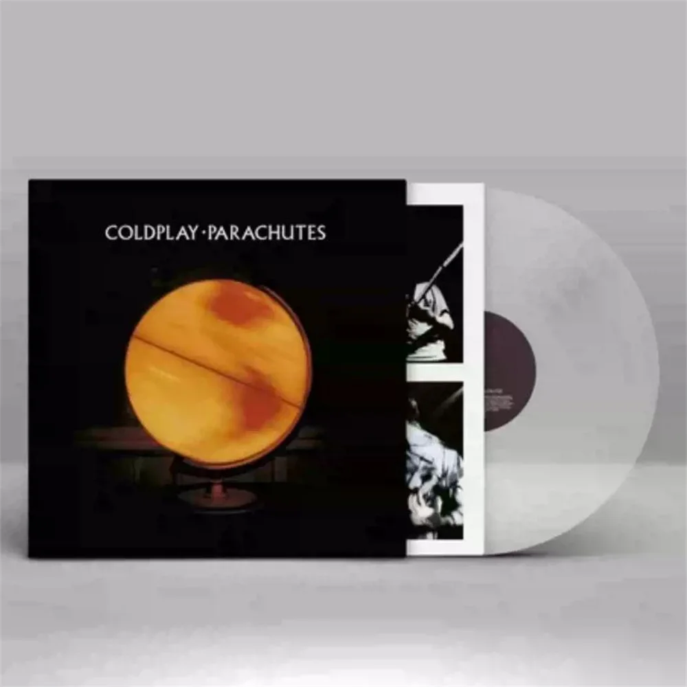 

Виниловая пластинка Coldplay — альбом Parachute, оригинальное издание, прозрачный желтый винил, черная обложка