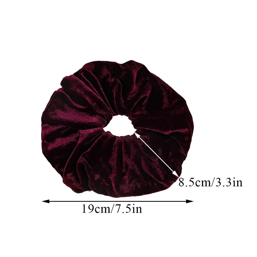 

Эластичные резинки для волос, большая бархатная веревка для волос, красочные резинки для волос, аксессуары для волос «сделай сам», мягкая плюшевая веревка для хвоста, зимняя резинка для волос