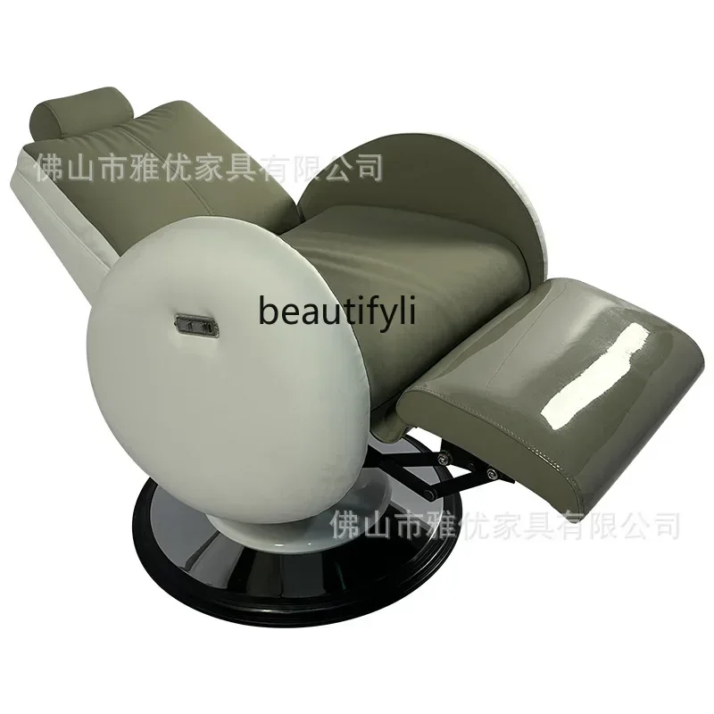 

New Arrivals New electric reclining barber chair Barber shop hair salon Lifting rotating hair cutting chair Y17 S 14