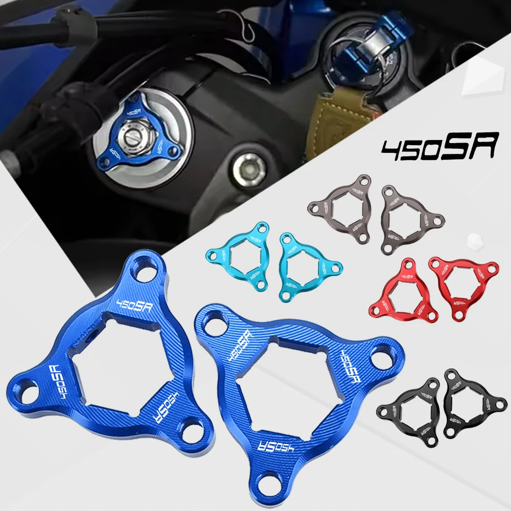 

For CFMOTO 400NK 450NK 400 450 NK 450 SS Front Suspension Fork Preload Adjusters Cap Guard Cover SR 450SR 450SS 400GT 400-GT GT