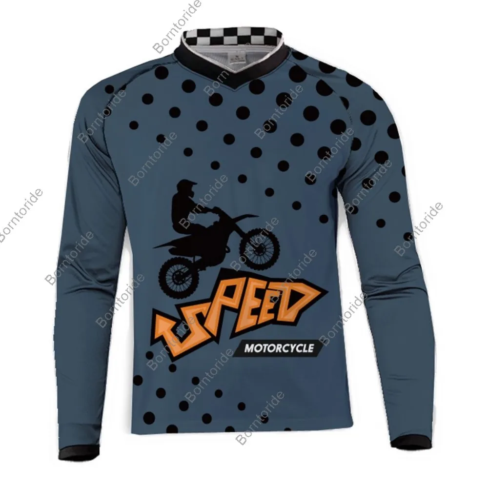 New Mountain Bike Motorcycle Cycling Jersey Crossmax Shirt Ciclismo Clothes for Men MTB MX New Racing Downhill Jersey
