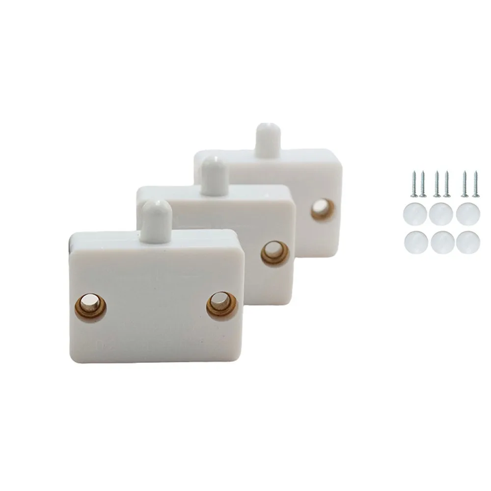 3pcs Touch Sensing Closet Door Switch Automatic Universal Cabinet Lamp Switch Easy Install Wardrobe Touch Switches Home