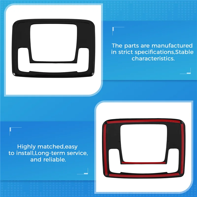 Bb-car interior frente luz de leitura lâmpada capa guarnição adesivo para honda vezel HR-V hrv 2021 2022