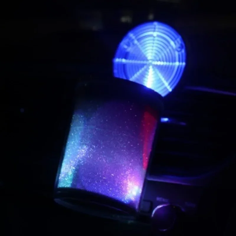 

1pcs Car ashtray with LED lights portable ashtray car accessories