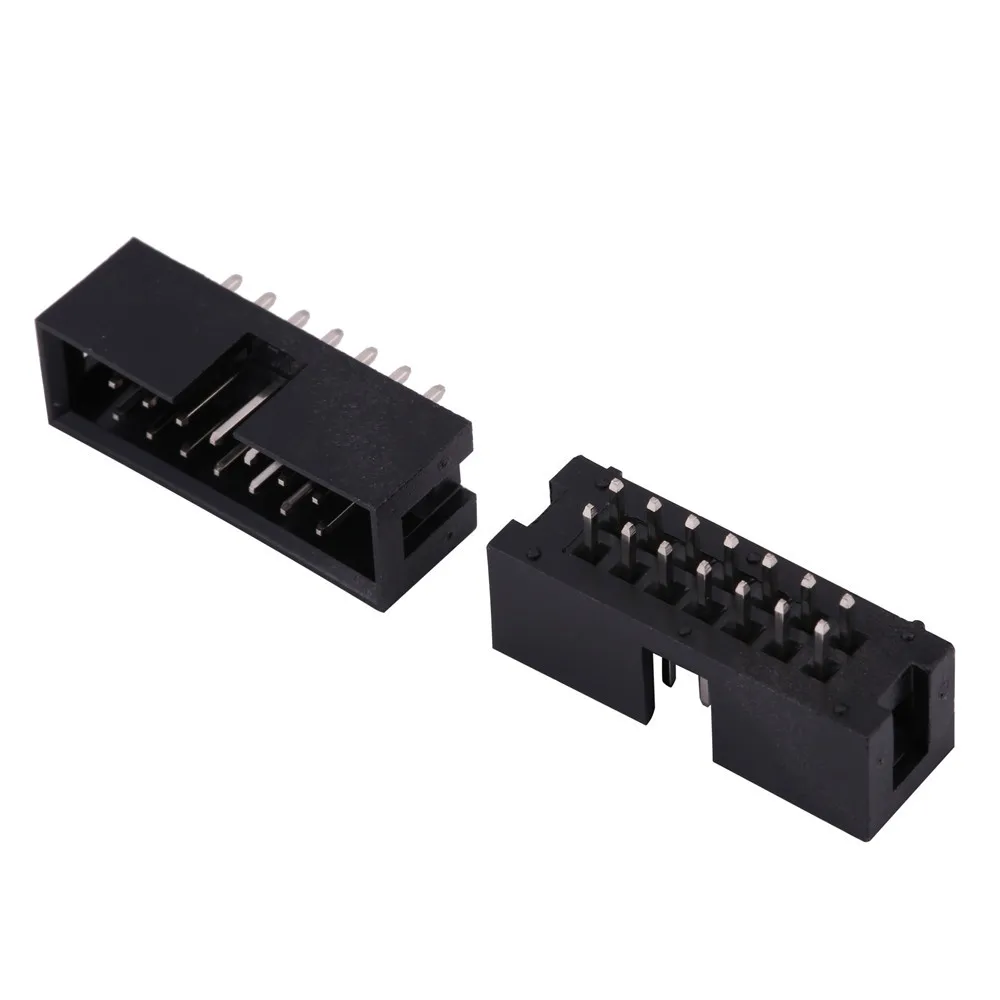 Fc 6/8/10/12/14/16/18/20/24/26/30/34/40/50/60/64pin 2,54mm Pitch Buchse IDC-Buchse Anschluss band kabel DC3 Header Stecker