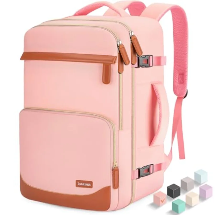 

Рюкзак для путешествий 40 л, водонепроницаемый, для мужчин и женщин, деловой рюкзак для ноутбука, для поездок и ежедневных поездок на работу, подходит для ноутбуков 15.6/15.1 дюймов