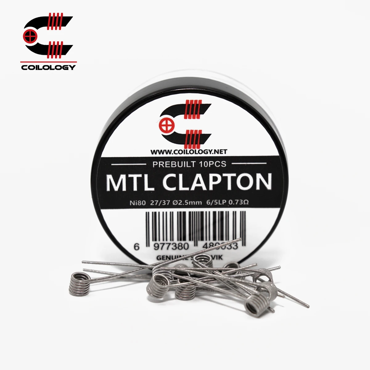 Coilology Sandvik  MTL Clapton Prebuilt Coil DIY  COILS