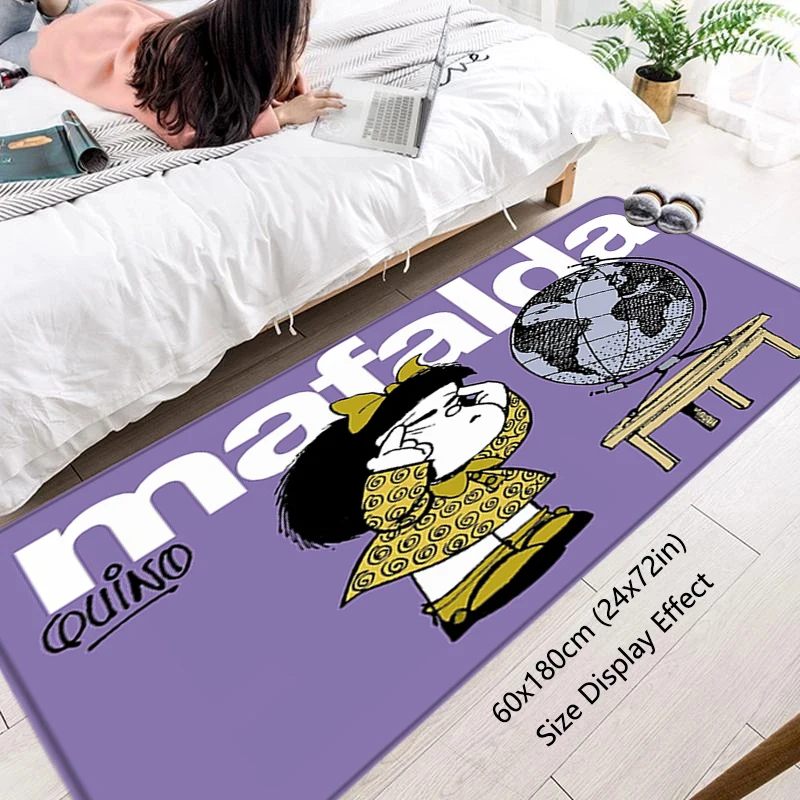 Children Room Entrance Doormat M-Mafalda Living Room Rugs Foot Carpets Bathroom Rug Floor Mats Non-slip Hallway Mat Home Decor