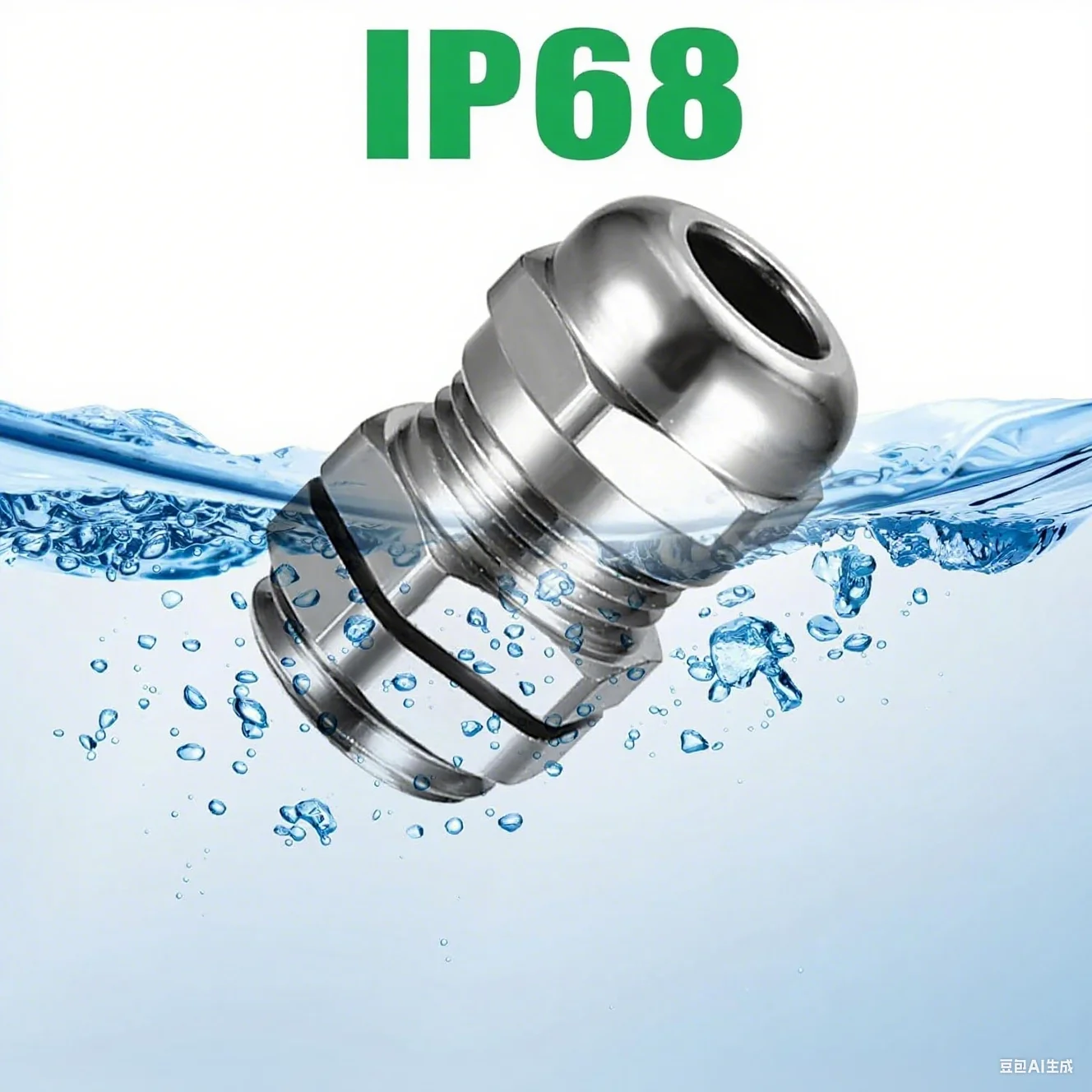 

M25 Cable Gland Brass Robust and Pressure-Resistant with Built-in Waterproof Sealing Ring Suitable for 10-14 mm Cable